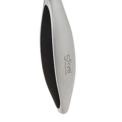 Five Simply Smart Roulette à Pizza Antidérapante Zinc 18cm Argent