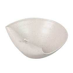 Alexandra House Living Centre de table en céramique beige Izmir 32 x 27 x 14 cm