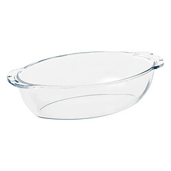Five Simply Smart Plat à Four en Verre Ovale 34cm Transparent
