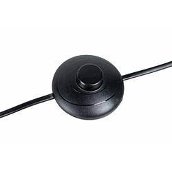 Alexandra House Living Lampadaire avec boules en métal et en bois, 36 x 36 x 160 cm