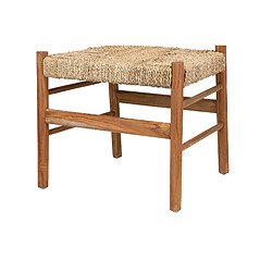 Alexandra House Living Chaise en teck naturel 55 x 50 x 85 cm