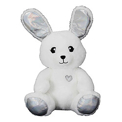 Paris Prix Peluche Animée Lapin Kawaii 30cm Blanc