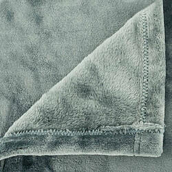 Atmosphera Plaid en Flanelle Cuddly 130x180cm Bleu Givré