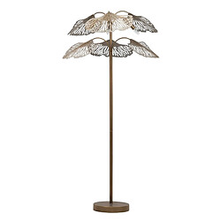 Alexandra House Living Lampadaire en métal doré 88 x 88 x 166 cm