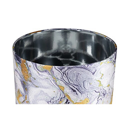 Alexandra House Living Lampe de table en cristal et marbre 48 x 48 x 63 cm