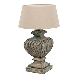 Alexandra House Living Lampe de table en bois Ladnu 59 x 68 x 69 cm