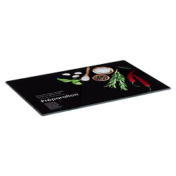 Five Simply Smart Planche à Découper Boîtes Relief 30cm Noir