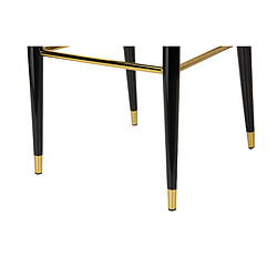 Alexandra House Living Tabouret en velours bleu Norfolk 51 x 53 x 102 cm
