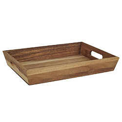 Paris Prix Plateau de Service en Bois Acacia 32cm Marron