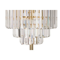 Acheter Alexandra house living lampadaire métal et verre - Or
