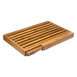 Five Simply Smart Set Planche à Pain & Couteau Bambou 44cm Naturel