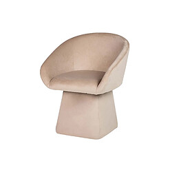 Alexandra House Living Fauteuil pivotant Velvet Sylph 63 x 65 x 72 cm