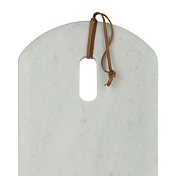 Paris Prix Planche à Découper en Marbre Puglia 60cm Blanc