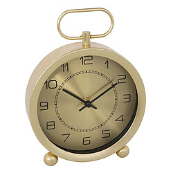 Atmosphera Horloge à Poser à Gousset Irina 19cm Doré