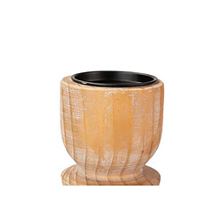 Alexandra House Living Bougeoir en bois brun 11 x 11 x 50 cm