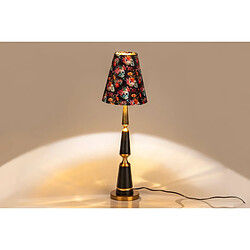 Alexandra House Living Lampe de table Bishop en polyrésine 22,5 x 22,5 x 75 cm