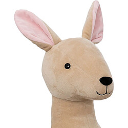 Atmosphera Peluche Enfant Kangourou XL Blake 63cm Beige