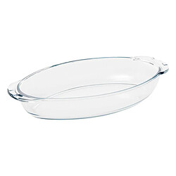 Avis Five Simply Smart Plat à Four en Verre Ovale 34cm Transparent