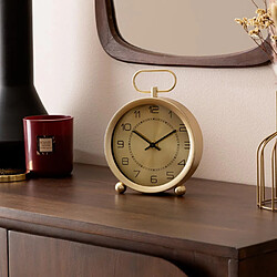 Atmosphera Horloge à Poser à Gousset Irina 19cm Doré