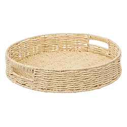 Five Simply Smart Plateau de Service Rond Kord 35cm Naturel