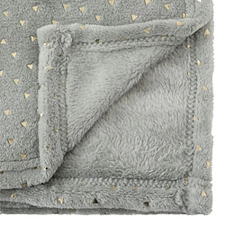 Atmosphera Plaid Flanelle Enfant Berlingot 75x100cm Bleu