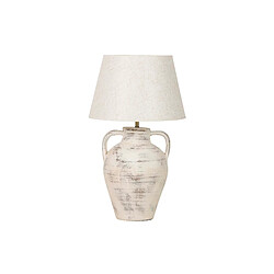 Alexandra House Living Lampe de table en céramique grise 40 x 40 x 65 cm
