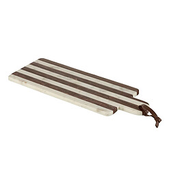 Paris Prix Planche à Découper Marbre Streepy 45cm Marron