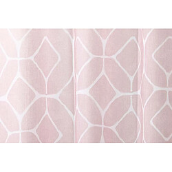 Alexandra House Living Rideau en lin Alaska à motifs géométriques 140 x 270 cm