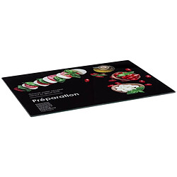 Five Simply Smart Planche à Découper Boîtes Relief 40cm Noir