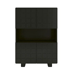 Skandica chiffonnier Cubo High - Noir