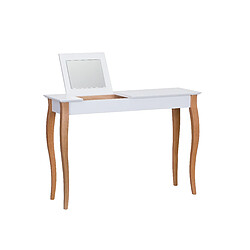 Ragaba Coiffeuse de chambre avec miroir - Blanc