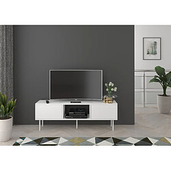 Acheter Dancan Meuble TV mural moderne - Blanc