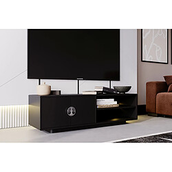 Dancan Meuble TV Lotta - Noir pas cher