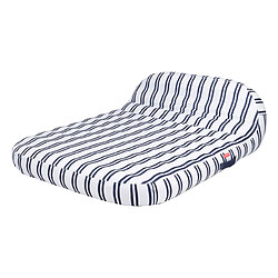 Flamingueo Matelas Gonflable Geante Piscine PVC Bleu