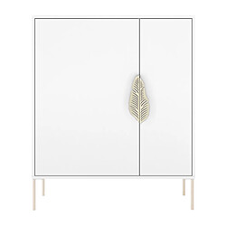 Skandica Meuble à chaussures Merlin - Blanc