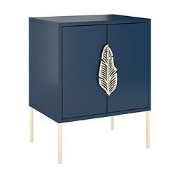 Skandica table de chevet murale - Bleu marine