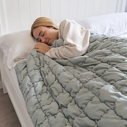 Acheter Flamingueo Couverture Lit et Canapé 100% polyester vert