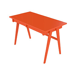 Avis Visby Bureau avec tiroirs - Orange