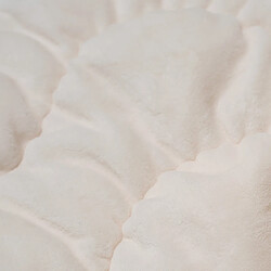 Flamingueo Couverture Lit et Canapé 100% polyester beige pas cher