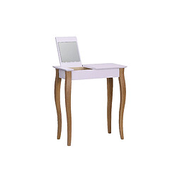 Ragaba Coiffeuse de chambre avec miroir - Rose poudre