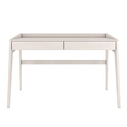 Visby Bureau coiffeuse en hêtre - Blanc