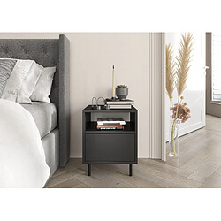 Acheter Dancan Table de chevet murale - Noir