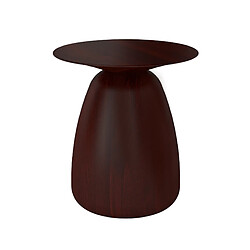 Kayani Table d'appoint / Table de nuit en bois Baobab34, hauteur 34 cm / Palissandre