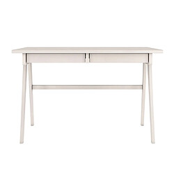 Visby Bureau coiffeuse en hêtre - Blanc