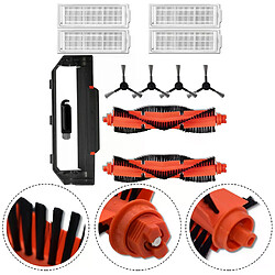 Brosse rotative avec filtre pour aspirateur robot WYZE WVCR200S. Kits de brosses de rechange. Accessoires pour robots balayeurs.~01964