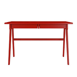 Visby Bureau-coiffeuse en hêtre - Bordeaux