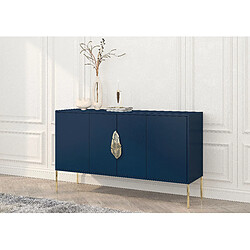Skandica Buffet Merlin - Bleu marine pas cher
