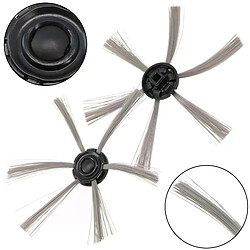 Lot de 2 brosses latérales pour aspirateur robot Isweep S320, accessoires de remplacement pour le nettoyage des sols et les appareils électroménagers.~01412
