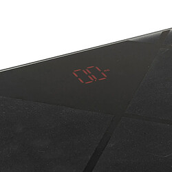 Five Simply Smart Pèse-Personne Digital en Verre Antidérapant 30cm Noir