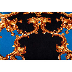 Acheter Alexandra House Living Coussin Neobaroque Velvet Chains 60 x 13 x 45 cm